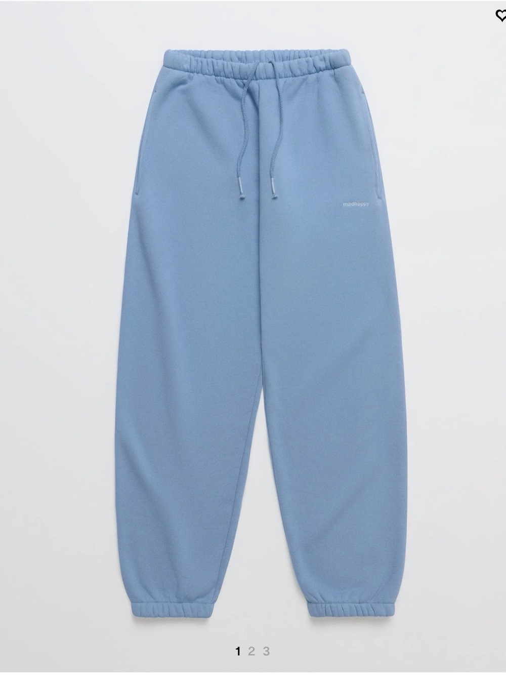 Madhappy Sky Blue Fleece Joggers